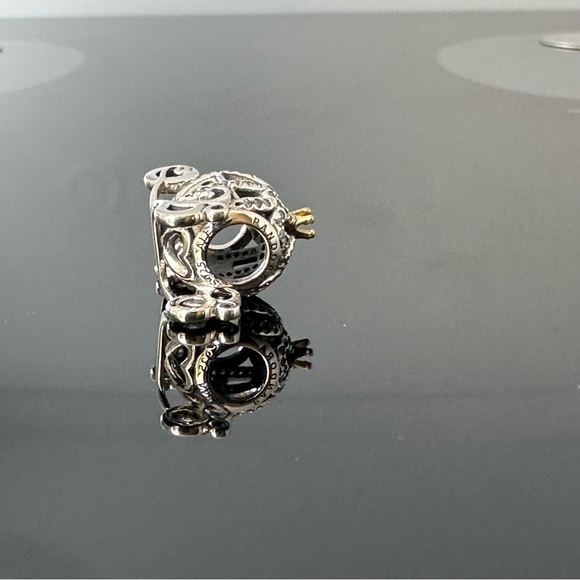 Pandora Disney Cinderella Pumpkin Carriage 925 Ale with CZ Charm with gift box - Picture 2 of 7